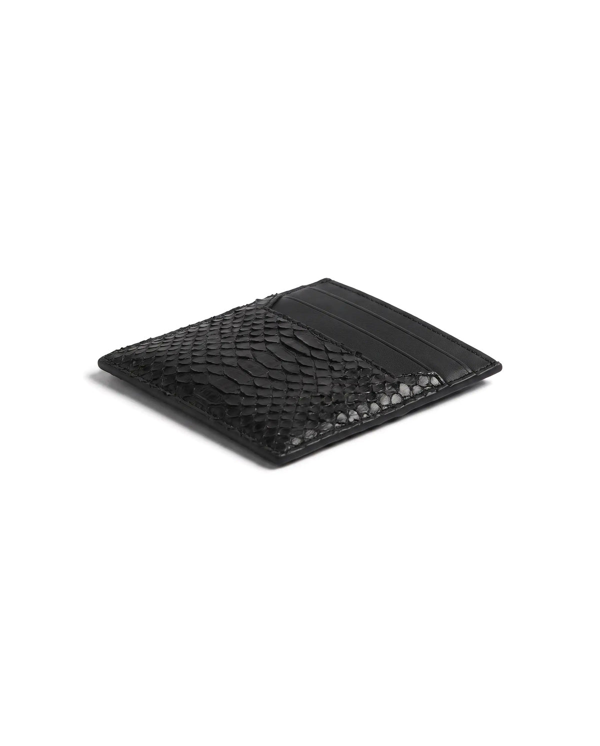 Black Python Cardholder