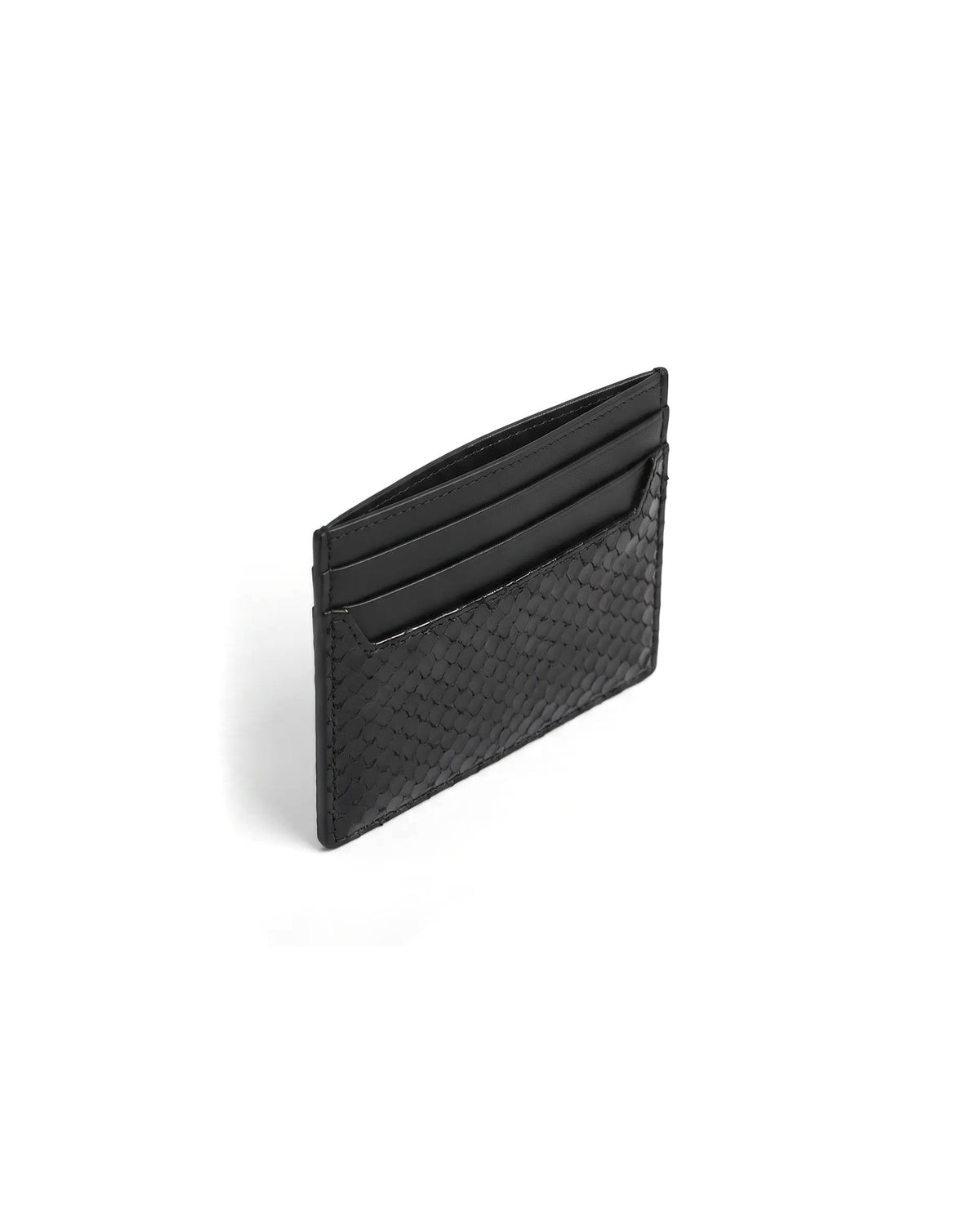 Black Python Cardholder, de pie