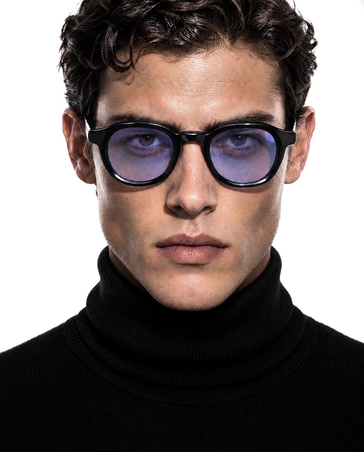 Black Vantage Design Glasses